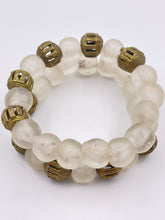 Load image into Gallery viewer, Bronya Brass & Recycled Glass