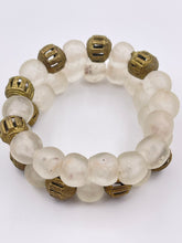Load image into Gallery viewer, Bronya Brass & Recycled Glass