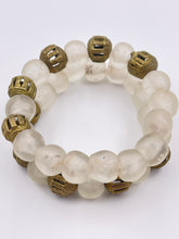 Load image into Gallery viewer, Bronya Brass & Recycled Glass