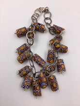 Load image into Gallery viewer, Vintage Millefiori Charm Bead Bracelet
