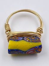 Load image into Gallery viewer, Yellow Antique Venetian Ring

