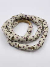 Load image into Gallery viewer, Vintage Venetian Millefiori Beads (Burgundy White)
