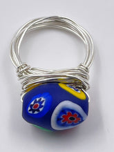 Load image into Gallery viewer, Venetian Millefiori Antique Ring
