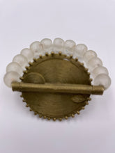 Load image into Gallery viewer, Brass Plate &amp; Recycled Beads Bracelet
