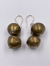 Load image into Gallery viewer, Tuareg Brass &amp; Silver Earrings
