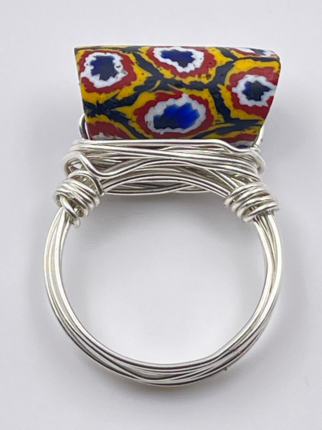 Antique Venetian Millefiori Ring
