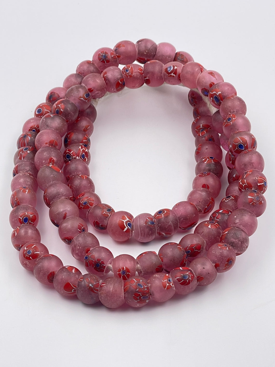 Vintage Venetian Beads (Pink)