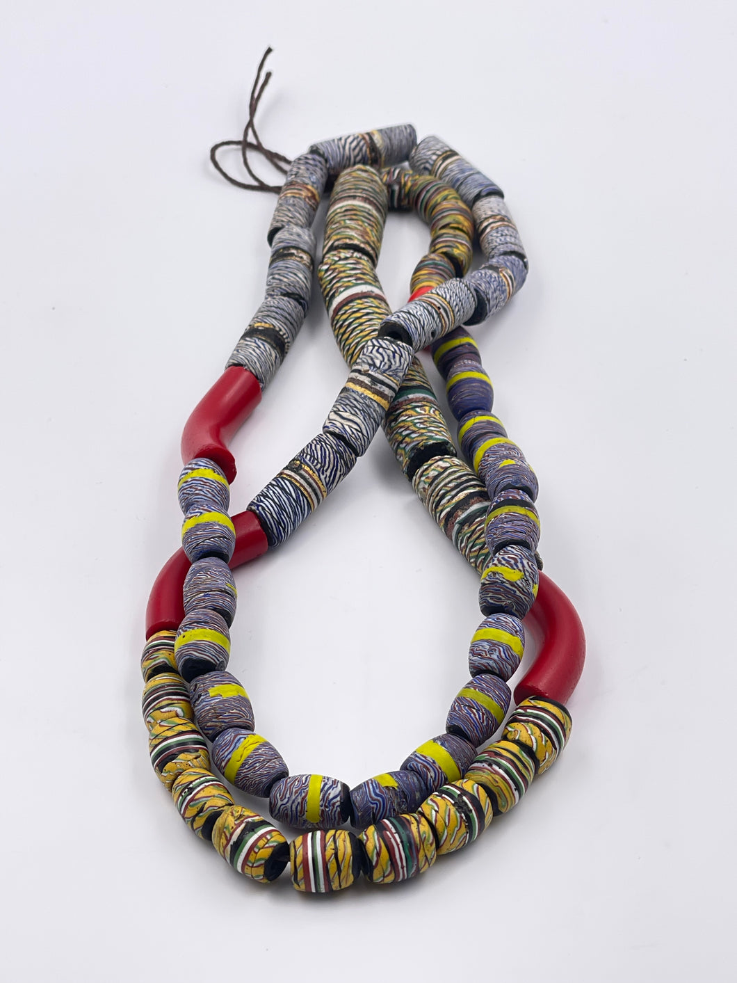 Vintage Venetian ‘Kente’ Beads